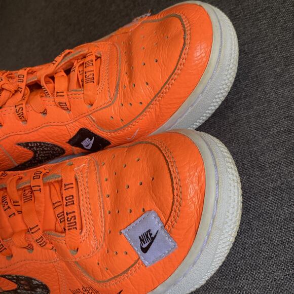 Nike Air Force 1 07 Prm Jdi Air Force Premium Orange 28C HGb60 Youth size 4.5 - Picture 16 of 16